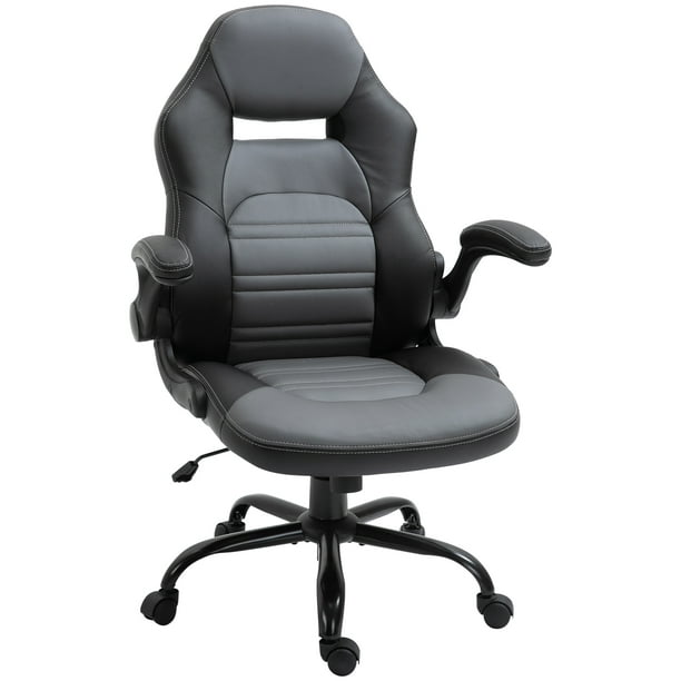 Bling Racing Gaming Style PU Leather Swivel Office Chair Recliner Tilt & Lock Function Executive Computer Task Chair,Red 